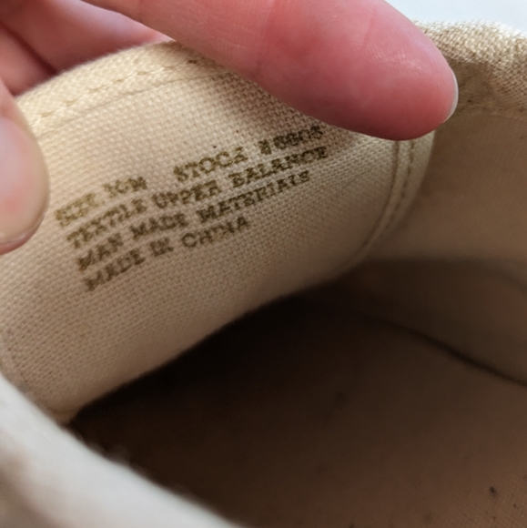 AMERICAN EAGLE cream canvas platform loafers brogues creepers - Picture 10 of 11